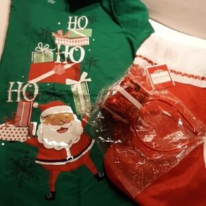 New Christmas shirt stocking headband